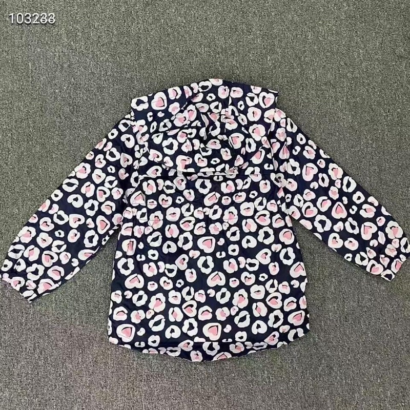 Áo khoác gió chống thấm bé gái