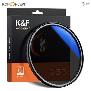 Kính lọc phân cực cpl k & f concept 62mm cho máy ảnh dslr