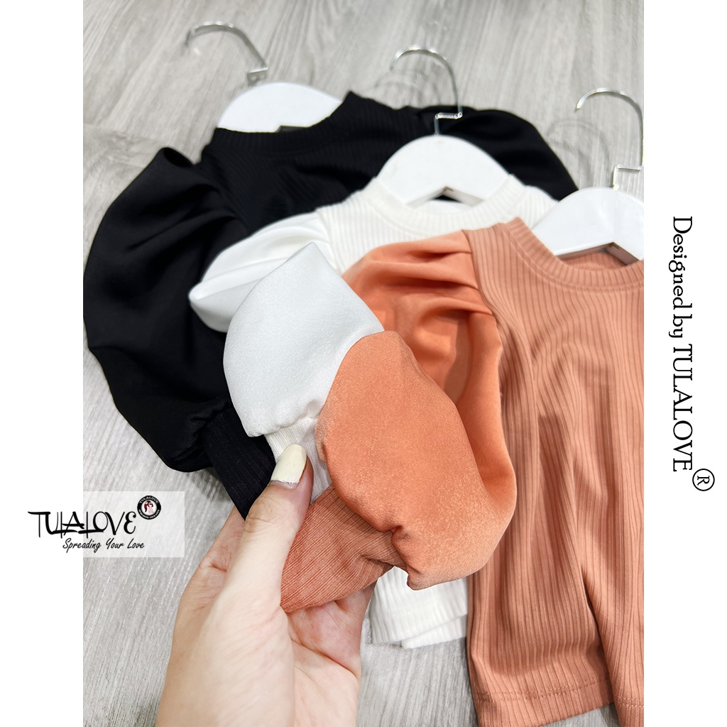 Áo Vai Bồng Dài Tay Bé Gái Cực Xinh Tulalove