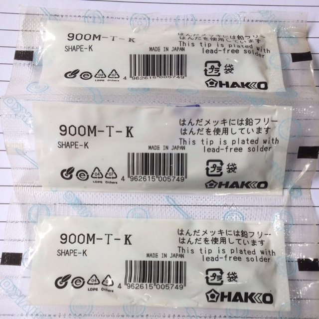 Mũi Hàn Vát HAKKO 900-T-K