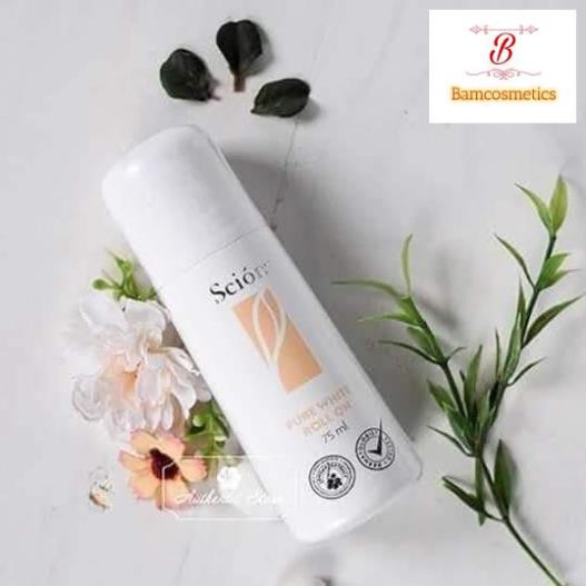 [Chính Hãng] Lăn Khử Mùi Scion Pure White Roll On 100% dứt điểm hôi nách 75ml