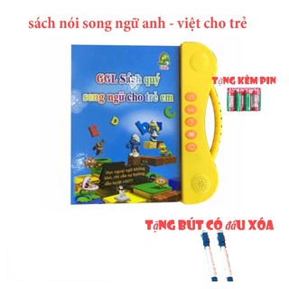 Sách Nói Điện Tử Song Ngữ Anh- Việt Giúp Trẻ Học Tốt Tiếng Anh
