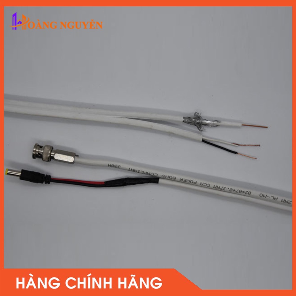 Cáp tín hiệu camera - Cáp đồng trục và cáp đồng trục liền nguồn