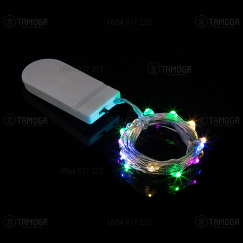 Đèn LED trang trí, Đèn LED dây phòng ngủ mã HOT 2001 chạy bằng pin có sẵn LTT 7452