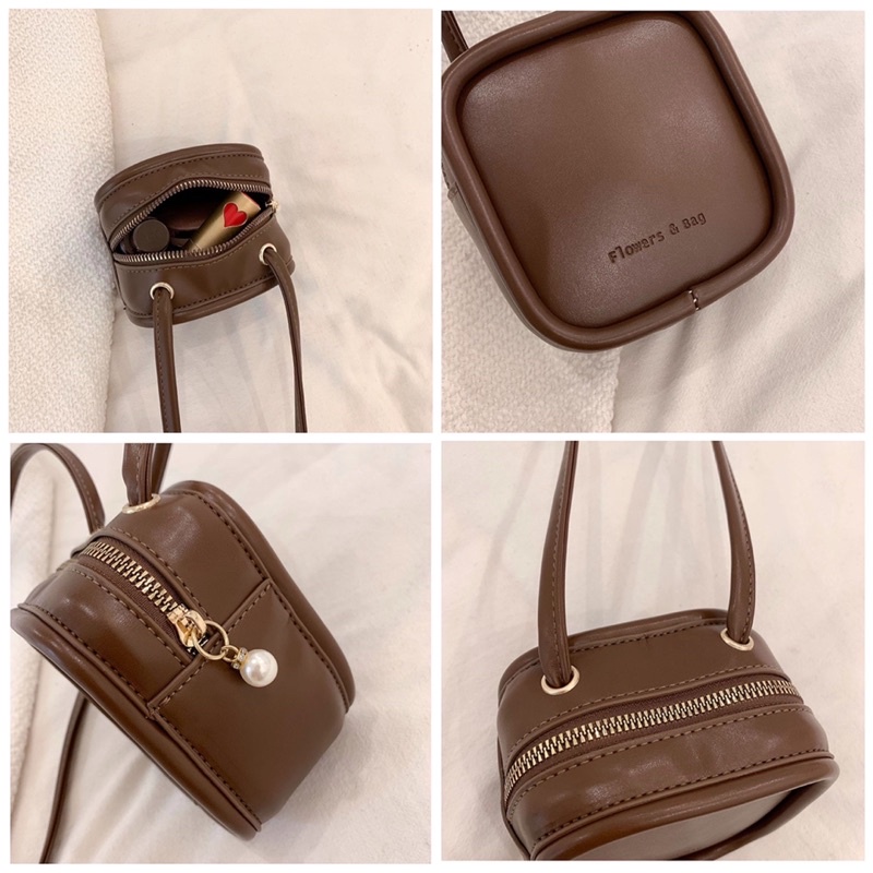 TÚI ĐEO CHÉO MINI HỘP VUÔNG FLOWER