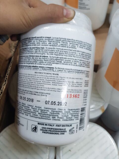 Hấp dầu/ ủ tóc Fanola ý 1500ml có chử dập trên nắp | BigBuy360 - bigbuy360.vn