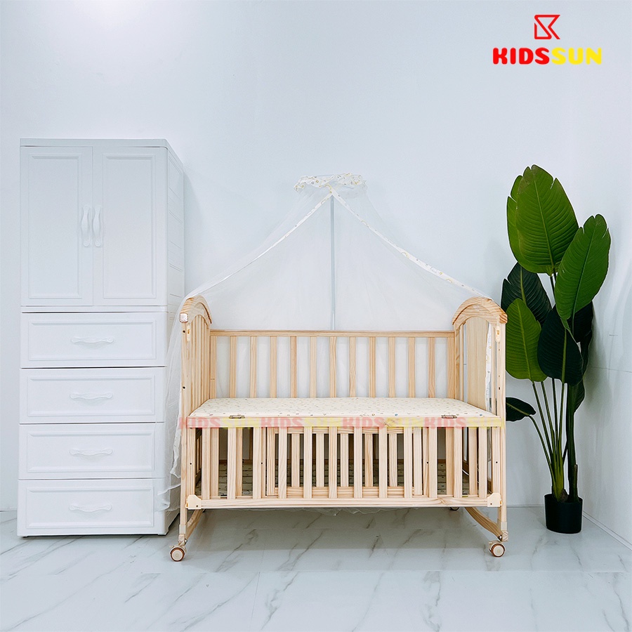 Tủ quần áo KIDSSUN cho bé, chất liệu nhựa PP cao cấp, 5 tầng tiện lợi bền đẹp 3 Màu Sắc