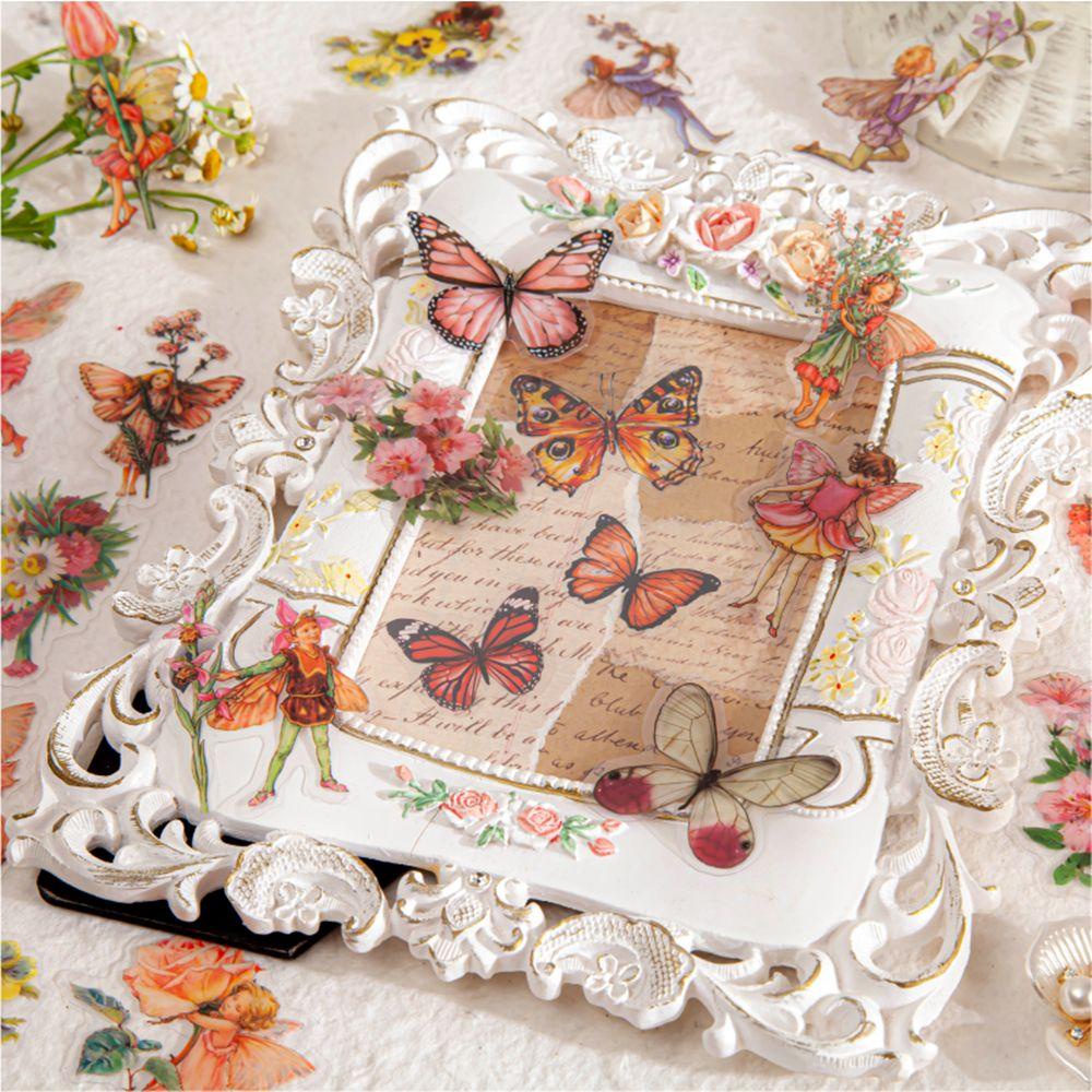 Bộ 45 Sticker Dán Trang Trí Sổ Tay Xinh Xắn