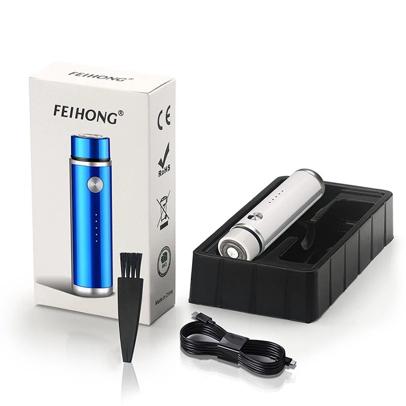 Máy Cạo Râu Mini Không Đau Sạc USB Tiện Dụng Cho Nam