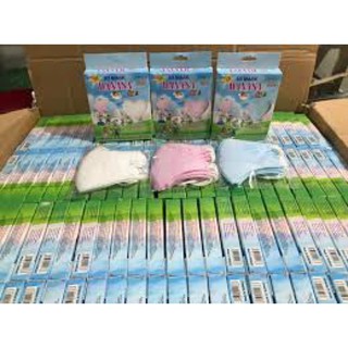 Khẩu trang y tế 3D Danasa cho bé hộp 10 cái