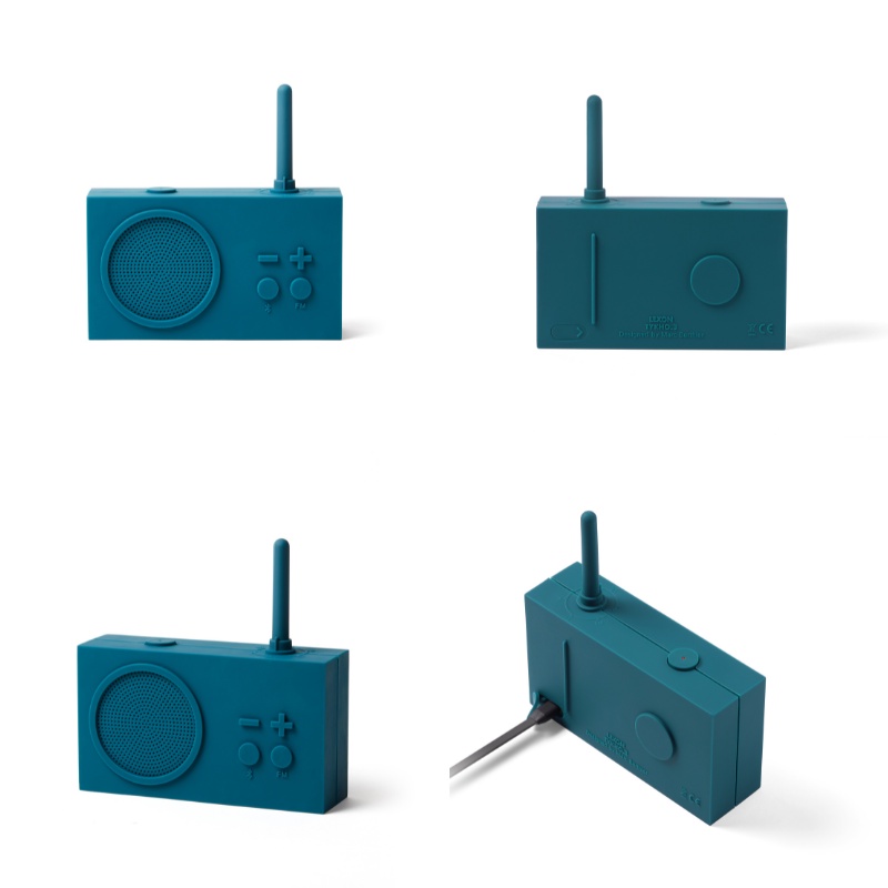 Loa bluetooth LEXON kiêm đài FM kháng nước - TYKHO 3 - Bảo hành chính hãng