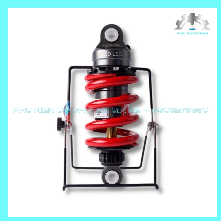 Phuộc REDLEO Ty Vàng - Phuộc Sau Exciter Ex135 Ex150 Ex155, Mẫu Redleo độ nhúng êm ái, hệ thống giảm sóc cực tốt