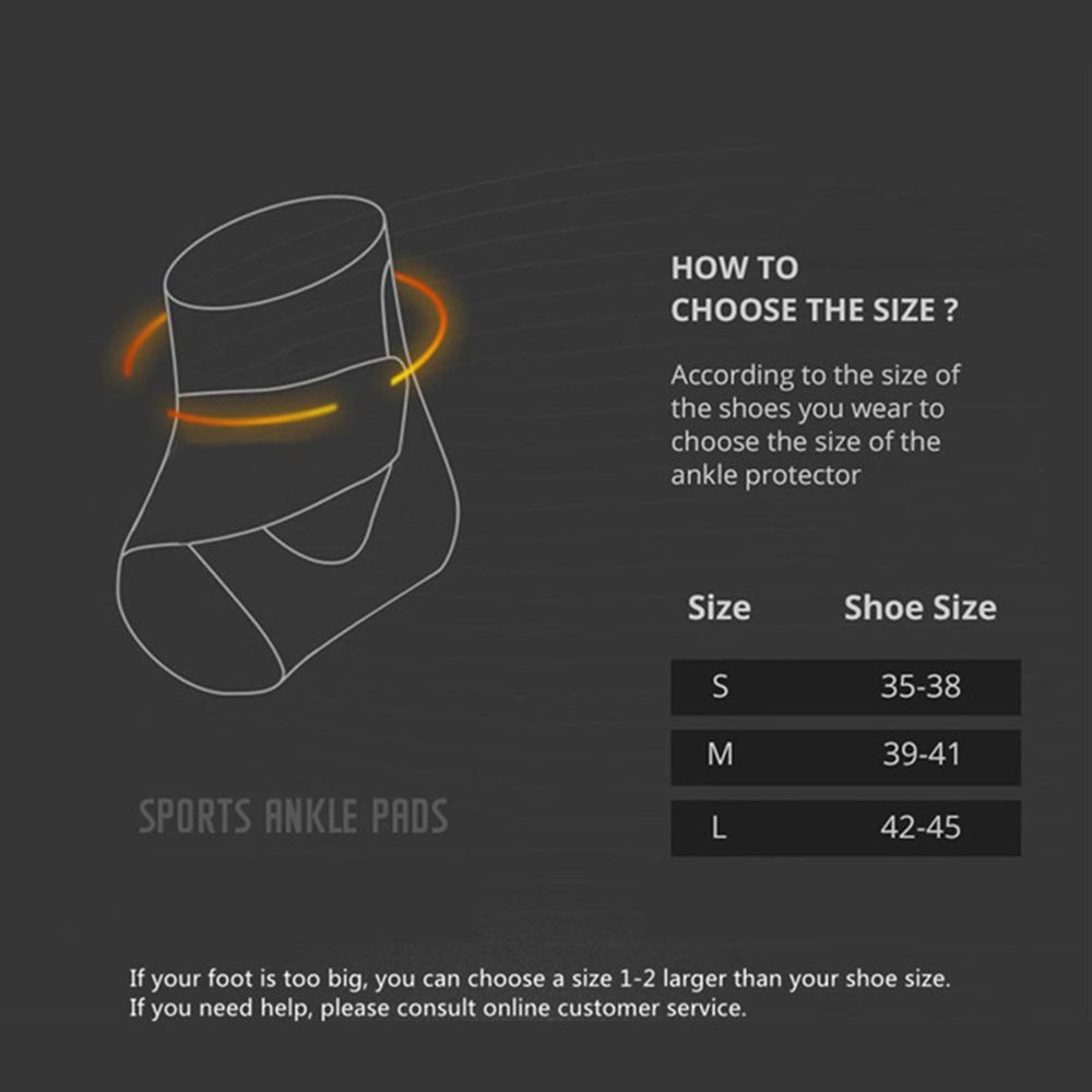 Tất bó mắt cá chân AVALENTINE bảo vệ chống bong gân khi chơi thể thao