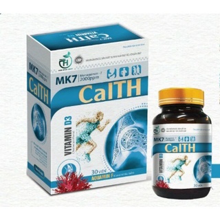 Viên uống bổ sung Canxi,Vitamin D3,MK7