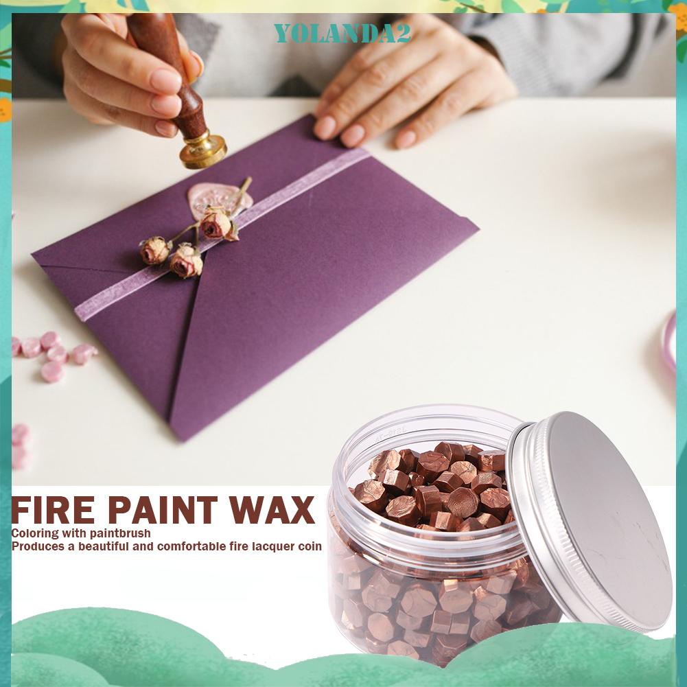 Hộp 200 Hạt Sáp Niêm Phong Bì Thư Phong Cách Vintage Độc Đáo