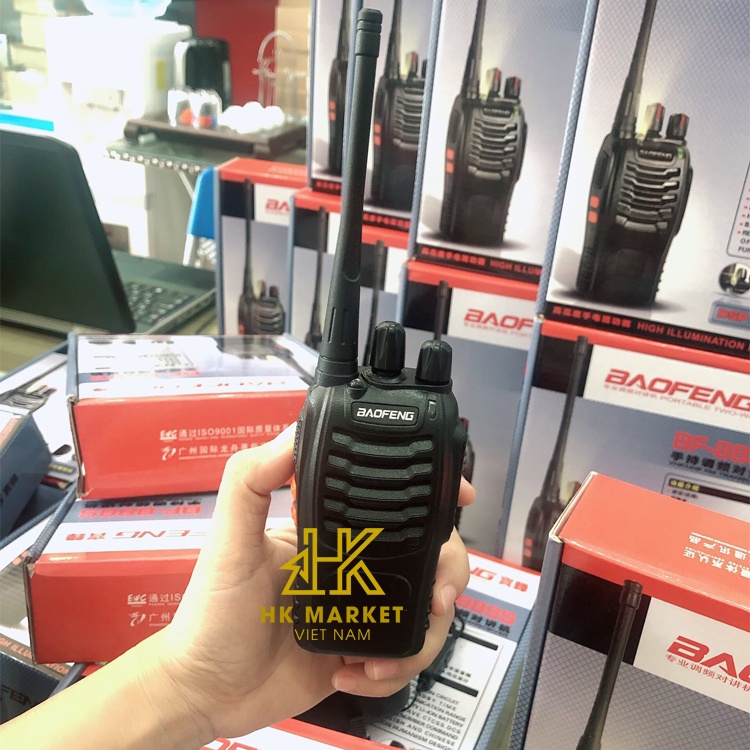 Combo 2 Bộ Đàm Baofeng 888s Bộ Đàm Chuyên Dụng Dung Lượng Kênh Lên Đến 16 Kênh