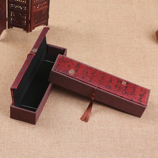 Hộp gấm đựng dây chuyền và lắc tay 24 x 6 x 3.5 (cm) - Winz.vn