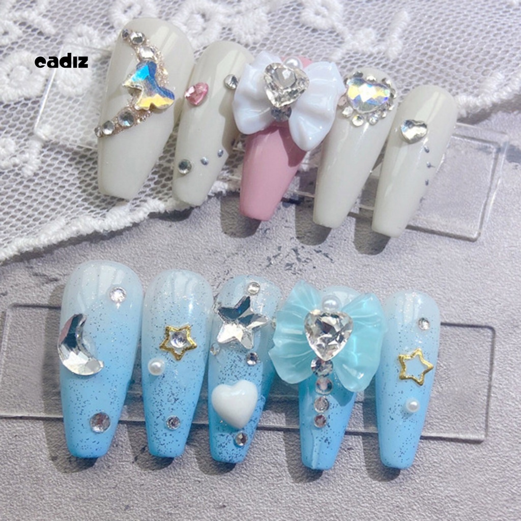 Phụ Kiện Trang Trí Móng Tay Mặt Lưng Đa Năng DIY