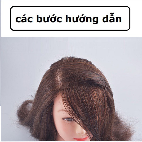 Bộ Trục Nhựa Kẹp Uốn Phồng Chân Tóc 3D