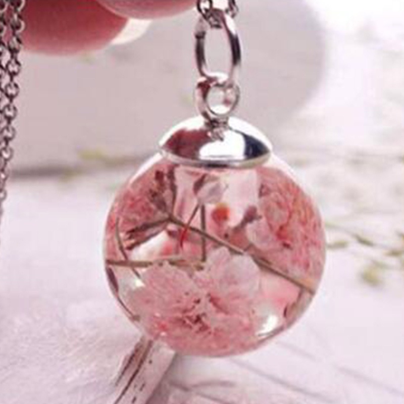 Set 2 khuôn silicone tạo hình quả cầu bầu trời đầy sao 3D làm trang sức DIY