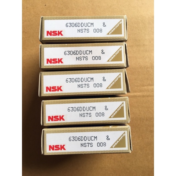 Vòng bi, bạc đạn Nhật NSK 6306 DDUCM nhập khẩu sử dụng cho động cơ vòng tua lớn, chịu tải nặng