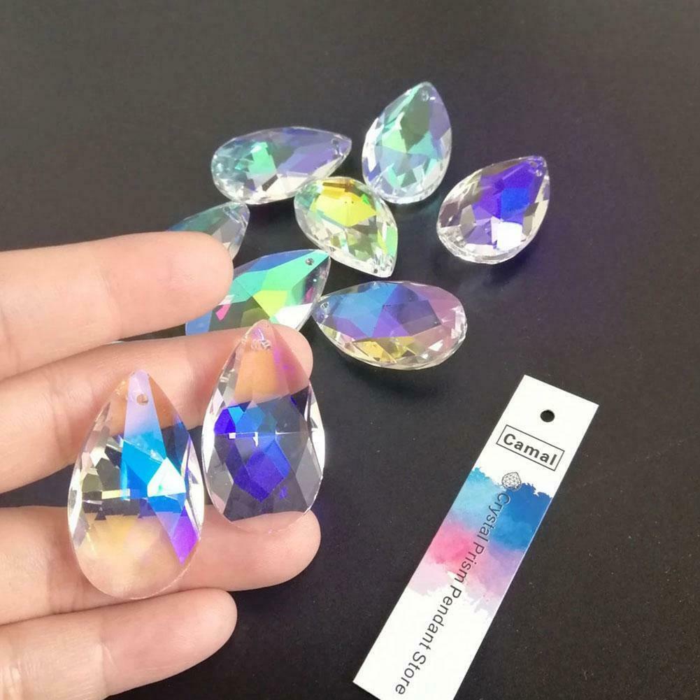 1 Chuỗi Hạt Pha Lê Giọt Nước Màu Xanh Lá Dùng Trang Trí Đèn Chùm Prisms X0S1 | BigBuy360 - bigbuy360.vn