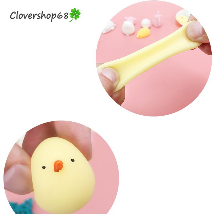 [Nhập mã TOYJUNE giảm 10K]Đồ Chơi Squishy Mochi Hình Thú Cực Dễ Thương