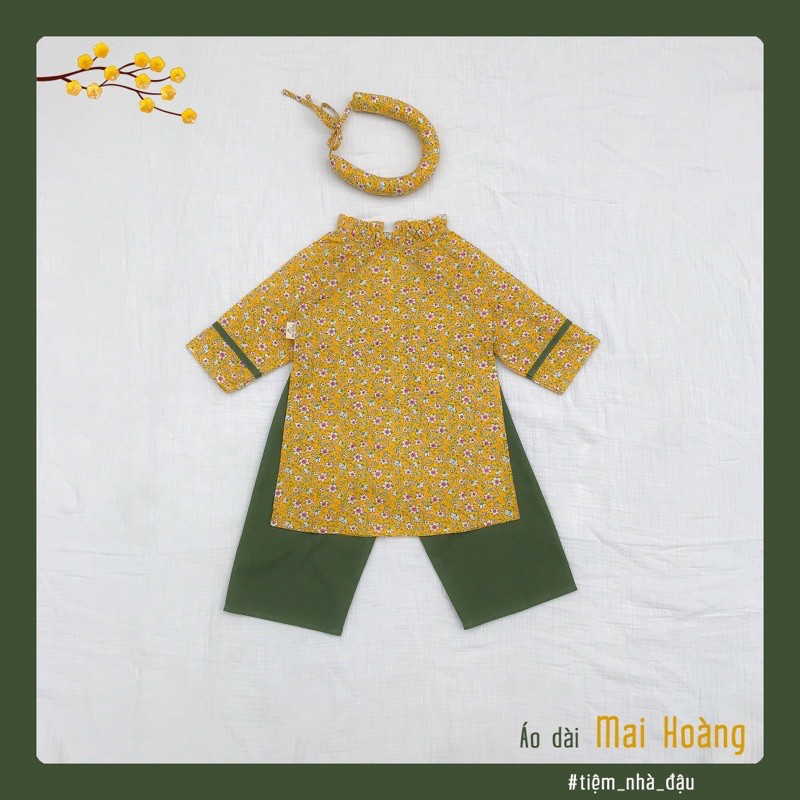 Mai Hoàng - áo dài Tết cho bé 1 - 4 tuổi