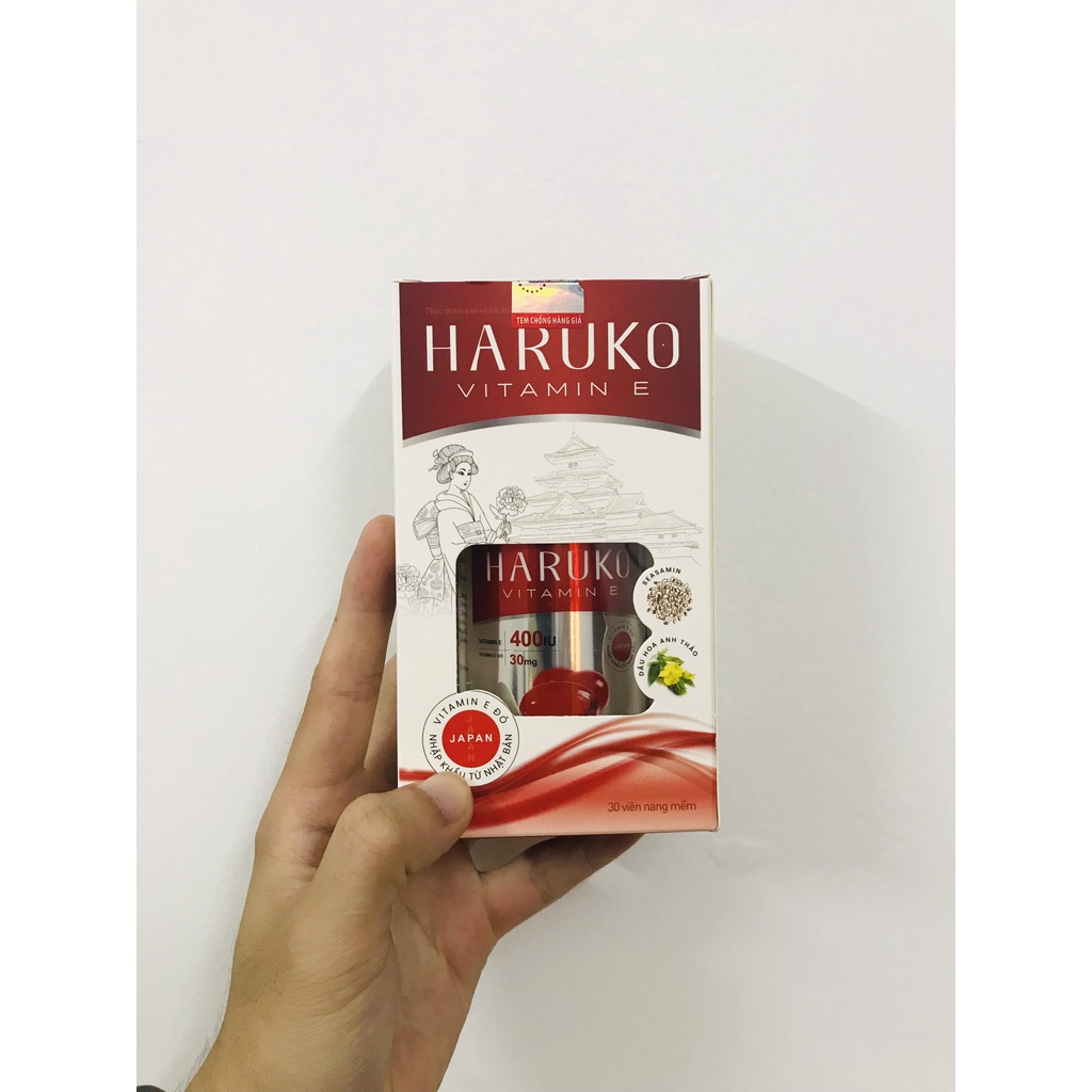Viên bổ sung Vitamin E HARUKO ( 30 viên )