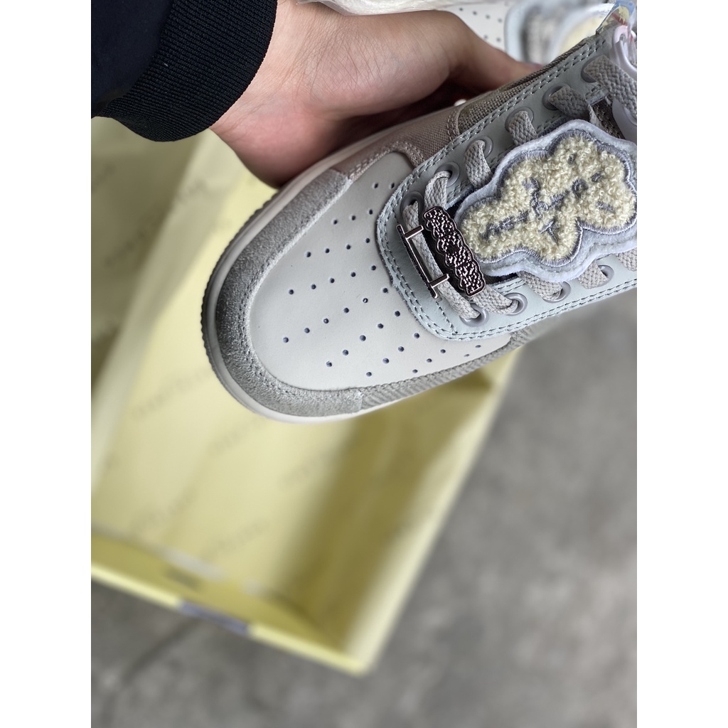 [HÀNG FULL BOX + BILL] Giày Thể Thao/ Sneaker Nam Nữ AF1 Travis Scott Grey White Trắng Xám Bản Trung Cao Cấp | BigBuy360 - bigbuy360.vn