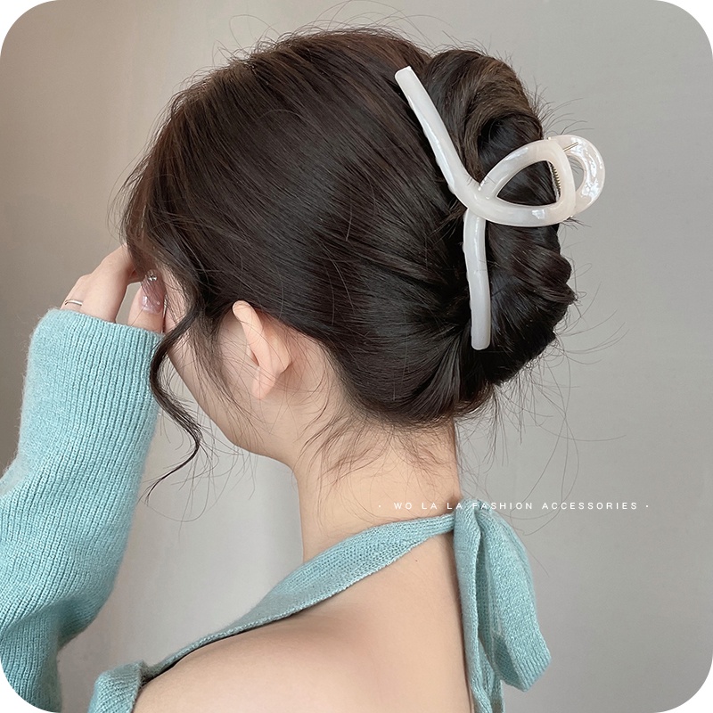 Kẹp Tóc Hình Cá Mập Thiết Kế Mới Thời Trang Theo Phong Cách Hàn Quốc Dành Cho Nữ