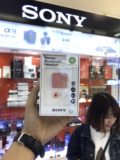 Tai Nghe Bluetooth Sony SBH24 - Hàng Chính Hãng ( Màu Hồng )