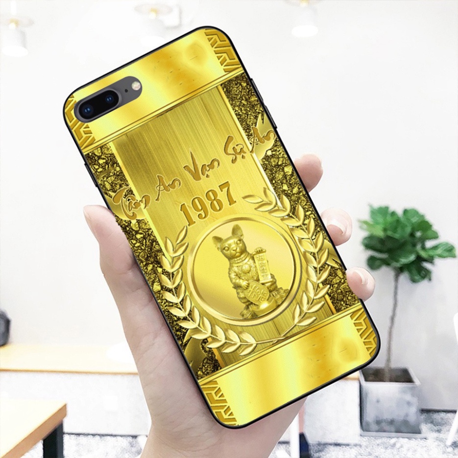 ốp lưng kính cường lực iphone 7plus/8plus-iphone 6plus-iphone7/iphone8-iphone6/6S in hình 12 con giáp siêu đẹp