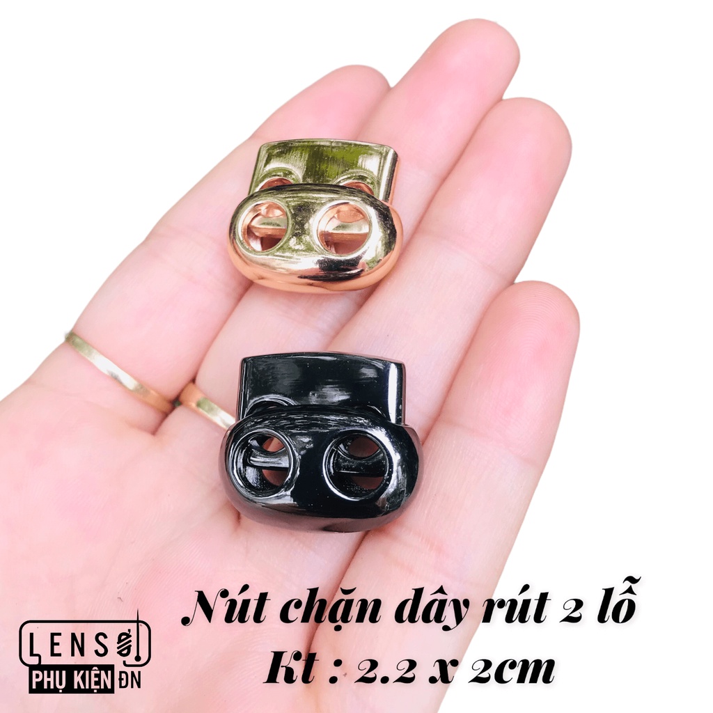 Nút chặn dây rút kim loại cao cấp - Tiệm nhà Lam