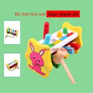 Bộ đập chuột - đồ chơi gỗ thông minh