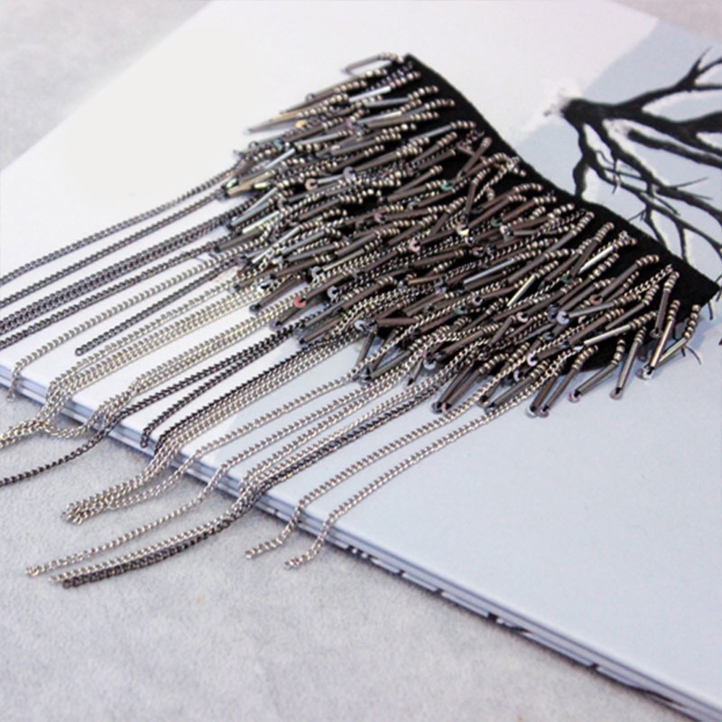 Miếng Đệm Vai Đính Đá Phối Tua Rua Chuyên Dùng Cho Hóa Trang