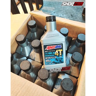 NHỚT AMSOIL PERFORMANCE 4T 10W40 (FULL TỔNG HỢP) - 946ML
