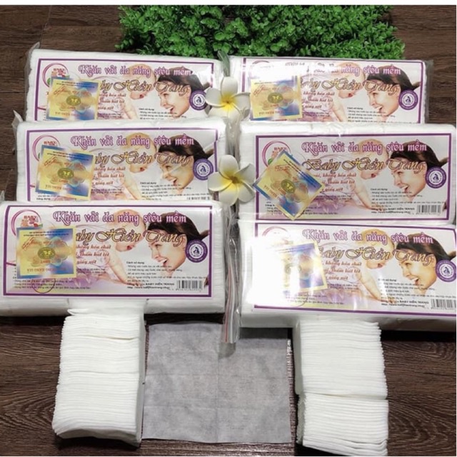 Khăn vải khô đa năng/giấy đa năng Hiền Trang 200g