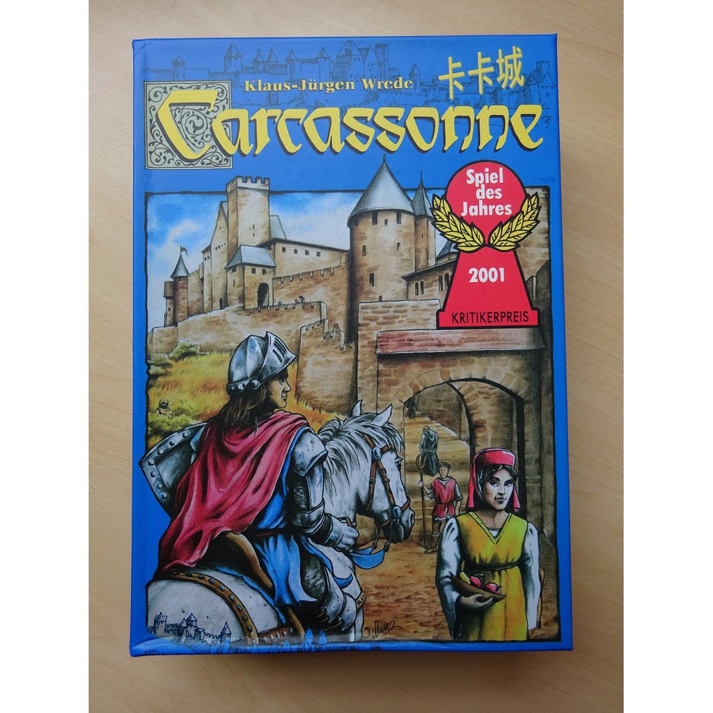 TRÒ CHƠI BOARDGAME CARCASSONNE- TRÒ CHƠI BOARD GAME VÙNG ĐẤT CỦA HIỆP SỸ