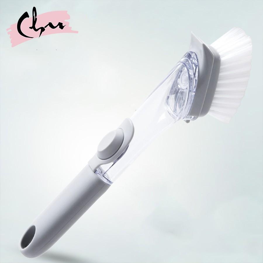 Cây Rửa Chén Bát Dĩa Thông Minh Silicone Có 3 Đầu Rửa Tiện Lợi Hàng Nội Địa Trung Quốc