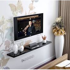 Tặng thú bông-Kệ treo tường 1 thanh ngang 80*15 cm