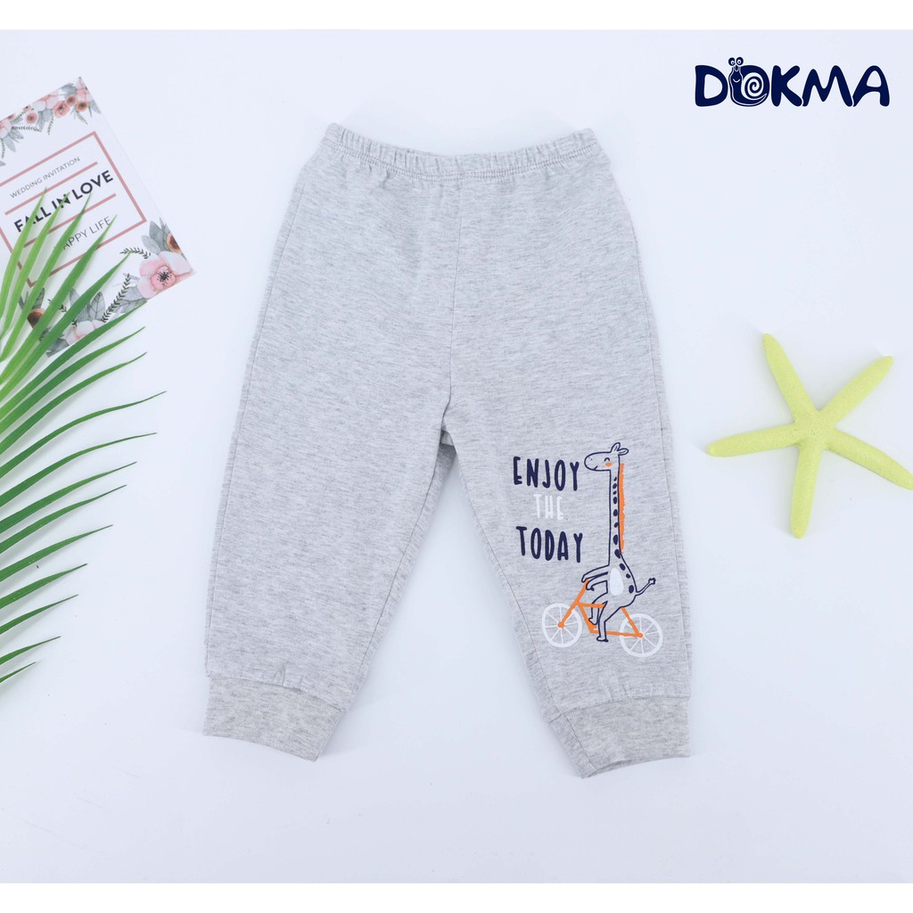 DQ501N Quần dài bo ống Dokma (6-24m)