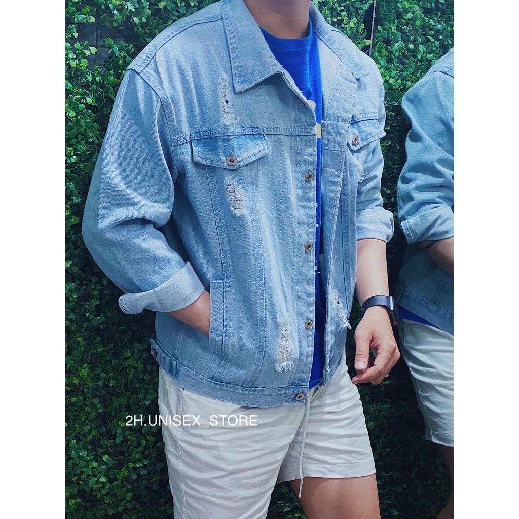 ÁO KHOÁC JEAN NAM NỮ UNISEX FROM CHUẨN 2H.UNISEX_STORE