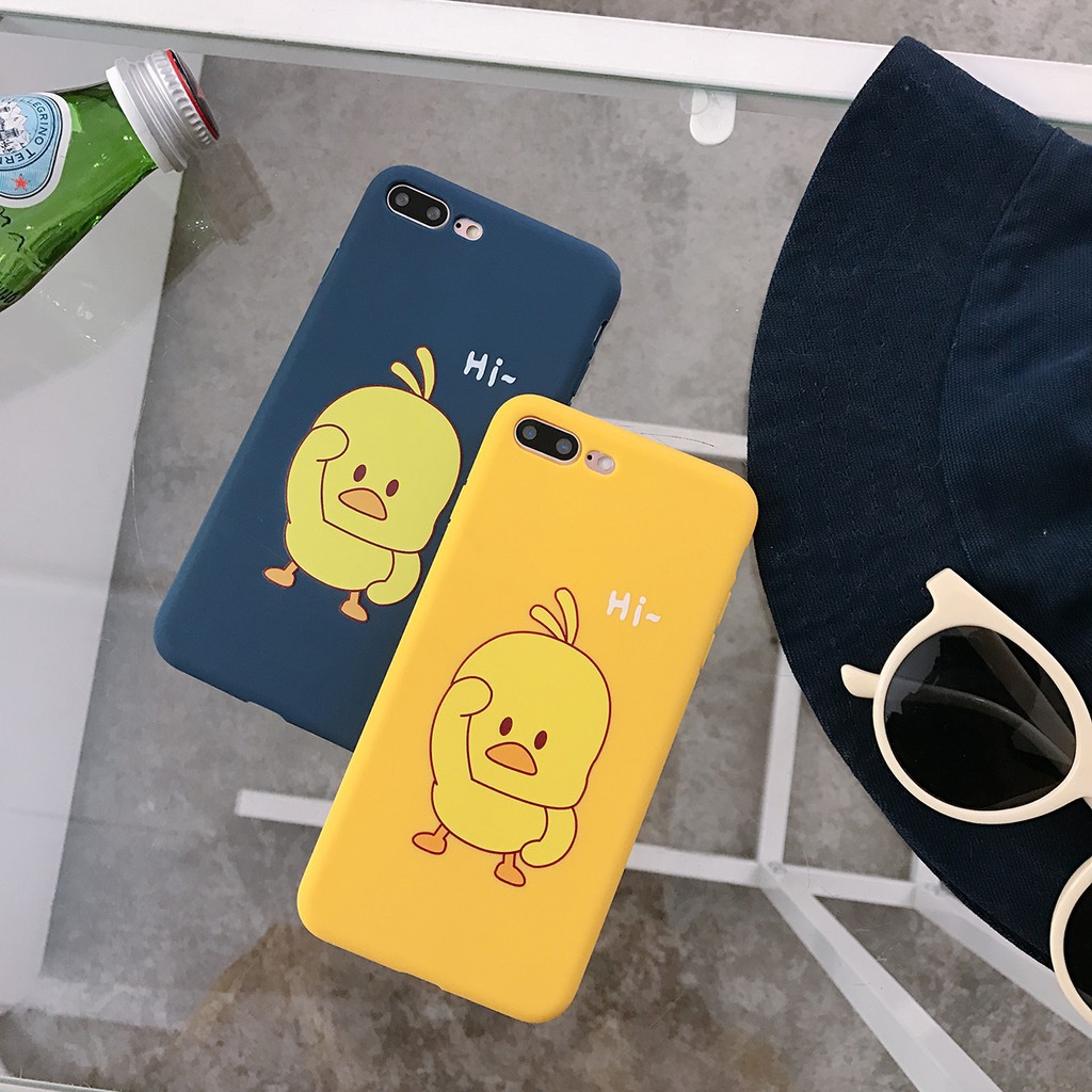 ỐP iphone dẻo HI CHÚ VỊT VÀNG cho 11/11pro/11promax/6/7/8/plus/x/xs/xr/xsmax/12 pro max/13 pro max-a126