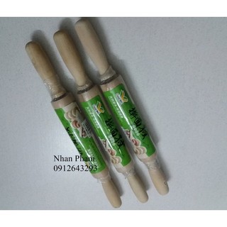 Cán bột gỗ có tay cầm