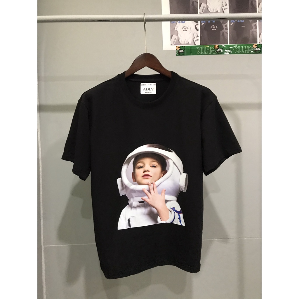 Áo Phông Nam Nữ ADLV Phi Hành Tay lỡ Áo Thun Nam Nữ ADLV Form Rộng( M5 - 6) | BigBuy360 - bigbuy360.vn