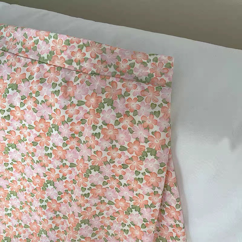 Chân Váy Hoa Nhí Dáng Dài Chun Sau Phong Cách Hàn Quốc