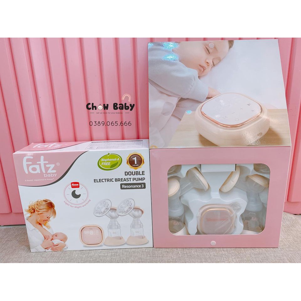 Máy hút sữa điêu đôi Resonance 3- Fatzbaby FB1160VN