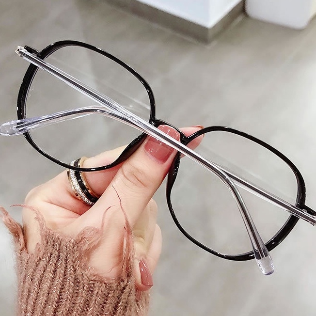 Kính cận gọng vuông VIENDO tròng đổi màu chống ánh sáng xanh tia UV cho nam nữ(có thể cắt cận thị ống kính)