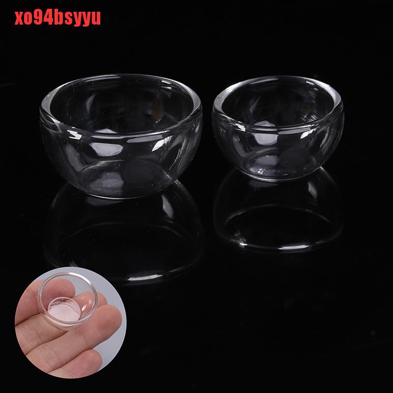 Tô Thủy Tinh Xo94Bsyu 1: 12 Đựng Salad / Trái Cây Trang Trí Nhà Búp Bê